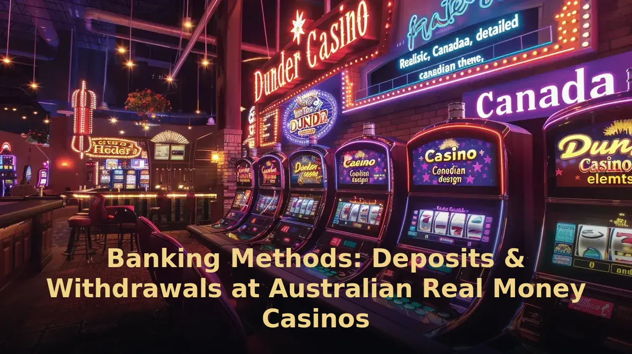 Banking Methods: Deposits & Withdrawals at Australian Real Money Casinos