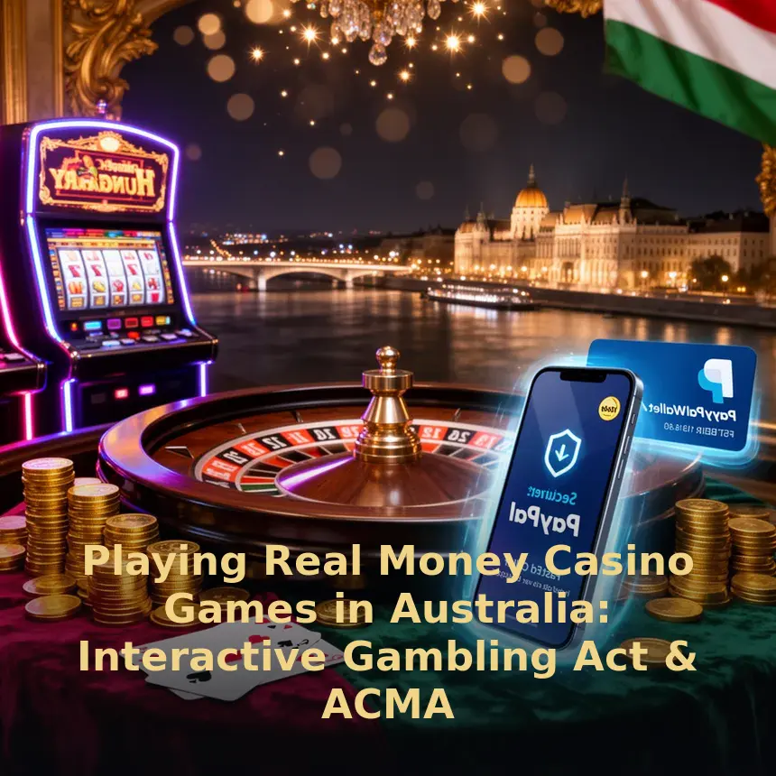 Playing Real Money Casino Games in Australia: Interactive Gambling Act & ACMA