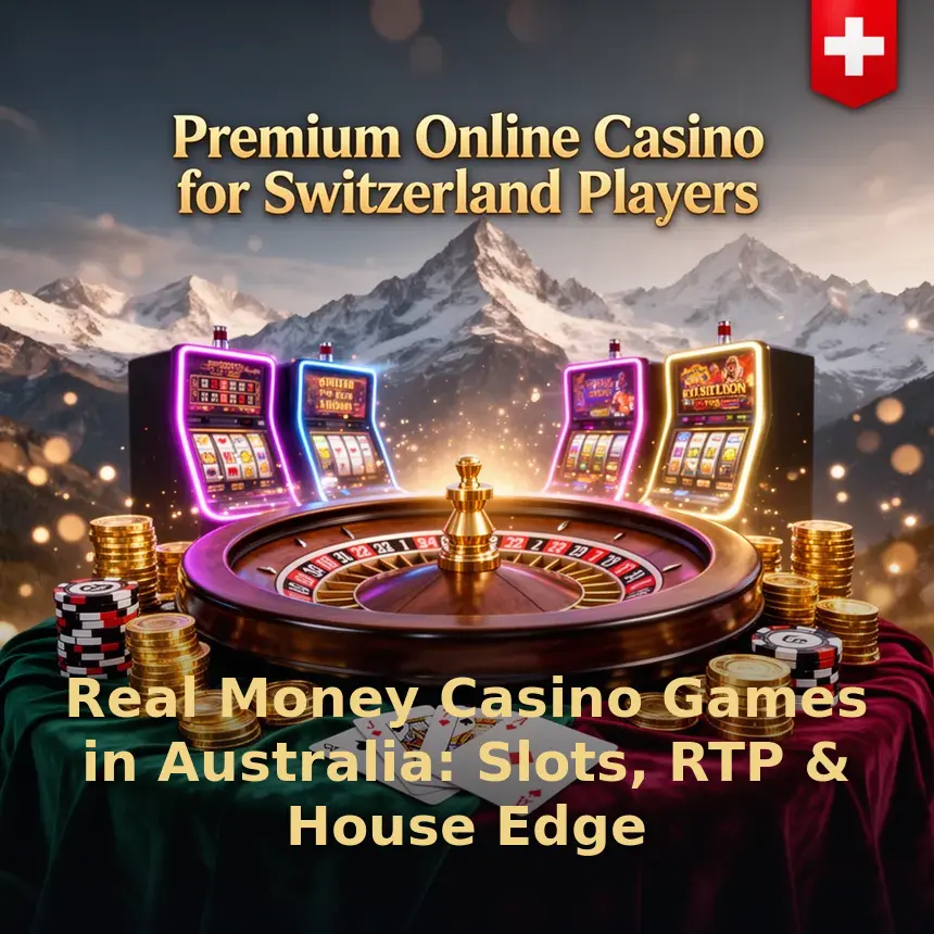 Real Money Casino Games in Australia: Slots, RTP & House Edge